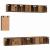 Set comodă TV 6 pcs Lemn vechi 100 x 30 x 30 cm Lemn compozit GartenMobel Dekor