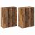 Mobilier cu Montaj pe Perete 2 pcs Lemn vechi 69.5 x 34 x 90 cm GartenMobel Dekor