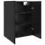 Mobilier cu Montaj pe Perete cu raft cu depozitare cu ușă 2 pcs Stejar negru GartenMobel Dekor