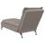 Șezlong cu perne, gri taupe, material textil GartenMobel Dekor