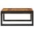 Raft pentru baie 40 x 50 x 23 cm Lemn solid de mango, fier GartenMobel Dekor