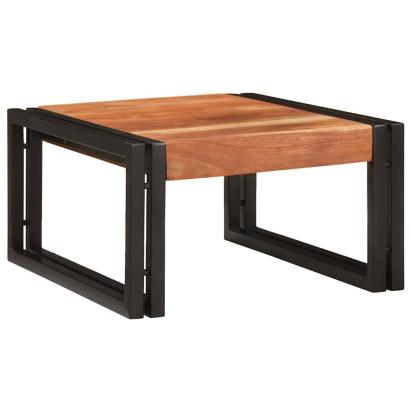 Raft pentru baie 40 x 50 x 23 cm Lemn solid de mango, fier GartenMobel Dekor
