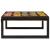 Raft pentru baie 65 x 50 x 23 cm Lemn solid de mango, fier GartenMobel Dekor