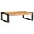 Raft pentru baie 80 x 50 x 23 cm Lemn solid de mango, fier GartenMobel Dekor