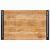 Raft pentru baie 80 x 50 x 23 cm Lemn solid de mango, fier GartenMobel Dekor