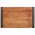 Raft pentru baie 80 x 50 x 23 cm Lemn solid de mango, fier GartenMobel Dekor
