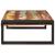 Raft pentru baie 80 x 50 x 23 cm Lemn solid de mango, fier GartenMobel Dekor