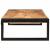 Raft pentru baie 100 x 50 x 23 cm Lemn solid de mango, fier GartenMobel Dekor