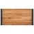 Raft pentru baie 100 x 50 x 23 cm Lemn solid de mango, fier GartenMobel Dekor