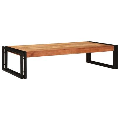 Raft pentru baie 100 x 50 x 23 cm Lemn solid de mango, fier GartenMobel Dekor