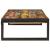 Raft pentru baie 100 x 50 x 23 cm Lemn solid de mango, fier GartenMobel Dekor