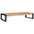 Raft pentru baie 120 x 50 x 23 cm Lemn solid de mango, fier GartenMobel Dekor