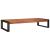 Raft pentru baie 120 x 50 x 23 cm Lemn solid de mango, fier GartenMobel Dekor