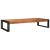 Raft pentru baie 120 x 50 x 23 cm Lemn solid de mango, fier GartenMobel Dekor