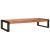 Raft pentru baie 120 x 50 x 23 cm Lemn solid de mango, fier GartenMobel Dekor