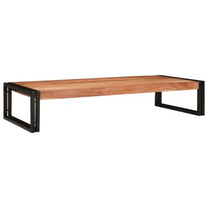 Raft pentru baie 120 x 50 x 23 cm Lemn solid de mango, fier GartenMobel Dekor