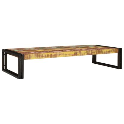 Raft pentru baie 120 x 50 x 23 cm Lemn solid de mango, fier GartenMobel Dekor