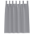 Perdele opace 2 pcs Gri deschis 140 x 140 cm Poliester GartenMobel Dekor