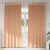 Perdele opace 2 pcs Maro deschis 225 x 140 cm Poliester GartenMobel Dekor