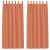 Perdele opace cu perdele 2 pcs Terracota 225 x 140 cm Poliester GartenMobel Dekor