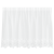 Cortină din Dantelă cu perdele Floral Alb 200 x 120 cm Poliester GartenMobel Dekor