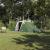 Cort cu acoperiș Altele Verde și Negru 510 x 240 x 156 cm Poliester GartenMobel Dekor