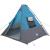 Cort cu acoperiș Altele cu aerisire de aer Albastru și Negru 383 x 338 x 217 cm GartenMobel Dekor