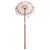 Parasol Balinez Altele Crem x 260 cm Bumbac și lemn masiv GartenMobel Dekor