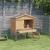 Coadă de găini Maro 75 x 59 x 60 cm Lemn masiv de pin GartenMobel Dekor