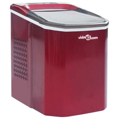 Aparat de făcut cuburi de gheață, roșu, 1,4 L, 15 kg / 24 h GartenMobel Dekor