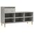 Pantofar, gri beton, 102x36x60 cm, lemn prelucrat GartenMobel Dekor