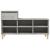 Pantofar, gri beton, 102x36x60 cm, lemn prelucrat GartenMobel Dekor