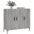 Dulap, gri sonoma, 90x34x80 cm, lemn compozit GartenMobel Dekor