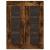 Dulap montat pe perete, stejar fumuriu, 69,5x34x90 cm GartenMobel Dekor
