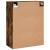 Dulap montat pe perete, stejar fumuriu, 69,5x34x90 cm GartenMobel Dekor