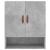 Dulap de perete, gri beton, 60x31x70 cm, lemn compozit GartenMobel Dekor
