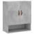 Dulap de perete, gri beton, 60x31x70 cm, lemn compozit GartenMobel Dekor