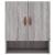 Dulap de perete, gri sonoma, 60x31x70 cm, lemn compozit GartenMobel Dekor