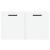 Dulap de perete, alb, 60x36,5x35 cm, lemn prelucrat GartenMobel Dekor