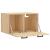 Dulap de perete, stejar sonoma, 60x36,5x35 cm, lemn prelucrat GartenMobel Dekor