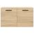 Dulap de perete, stejar sonoma, 60x36,5x35 cm, lemn prelucrat GartenMobel Dekor