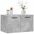 Dulap de perete, gri beton, 60x36,5x35 cm, lemn prelucrat GartenMobel Dekor