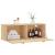 Dulap de perete, stejar sonoma, 100x36,5x35 cm, lemn prelucrat GartenMobel Dekor