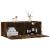 Dulap de perete, stejar fumuriu, 100x36,5x35 cm, lemn prelucrat GartenMobel Dekor