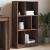 Bibliotecă, stejar maro, 57x28,5x107,5 cm, lemn prelucrat GartenMobel Dekor
