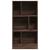 Bibliotecă, stejar maro, 57x28,5x107,5 cm, lemn prelucrat GartenMobel Dekor