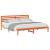 Cadru de pat Maro ceruit 200 x 200 cm Lemn de brad solid GartenMobel Dekor