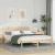 Cadru de pat cu headboard Maro 160 x 200 cm Lemn de brad solid GartenMobel Dekor