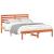 Cadru de pat Maro ceruit 120 x 190 cm Lemn de brad solid GartenMobel Dekor