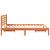 Cadru de pat Maro ceruit 120 x 190 cm Lemn de brad solid GartenMobel Dekor